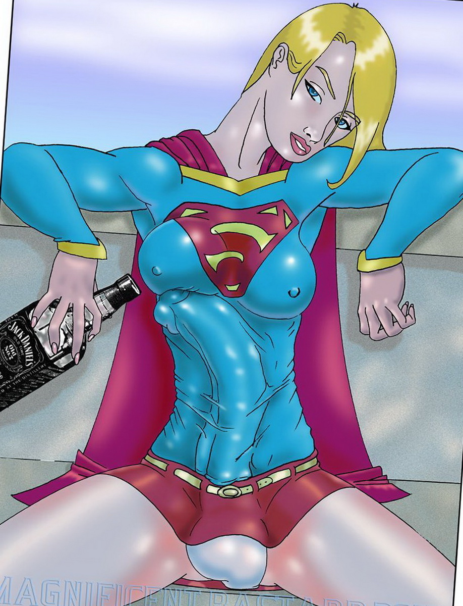 Futanari supergirl