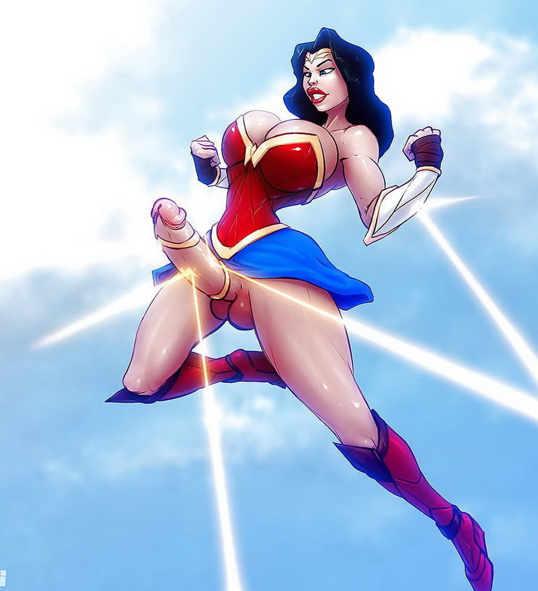 Wonder Woman Shemale 53